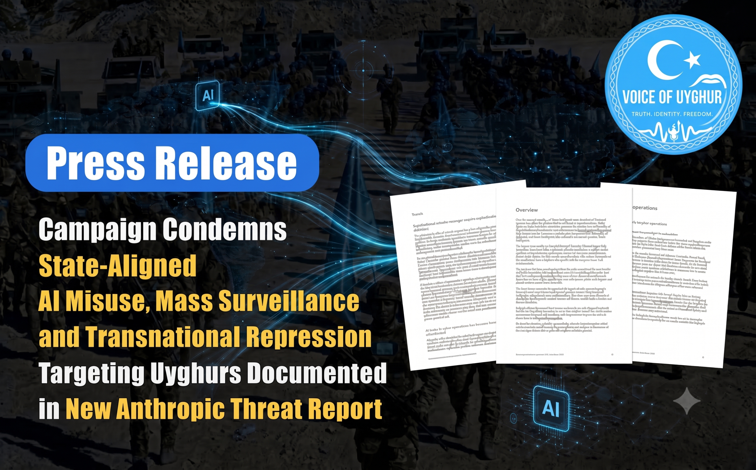 Uyghurs have faced extensive surveillance