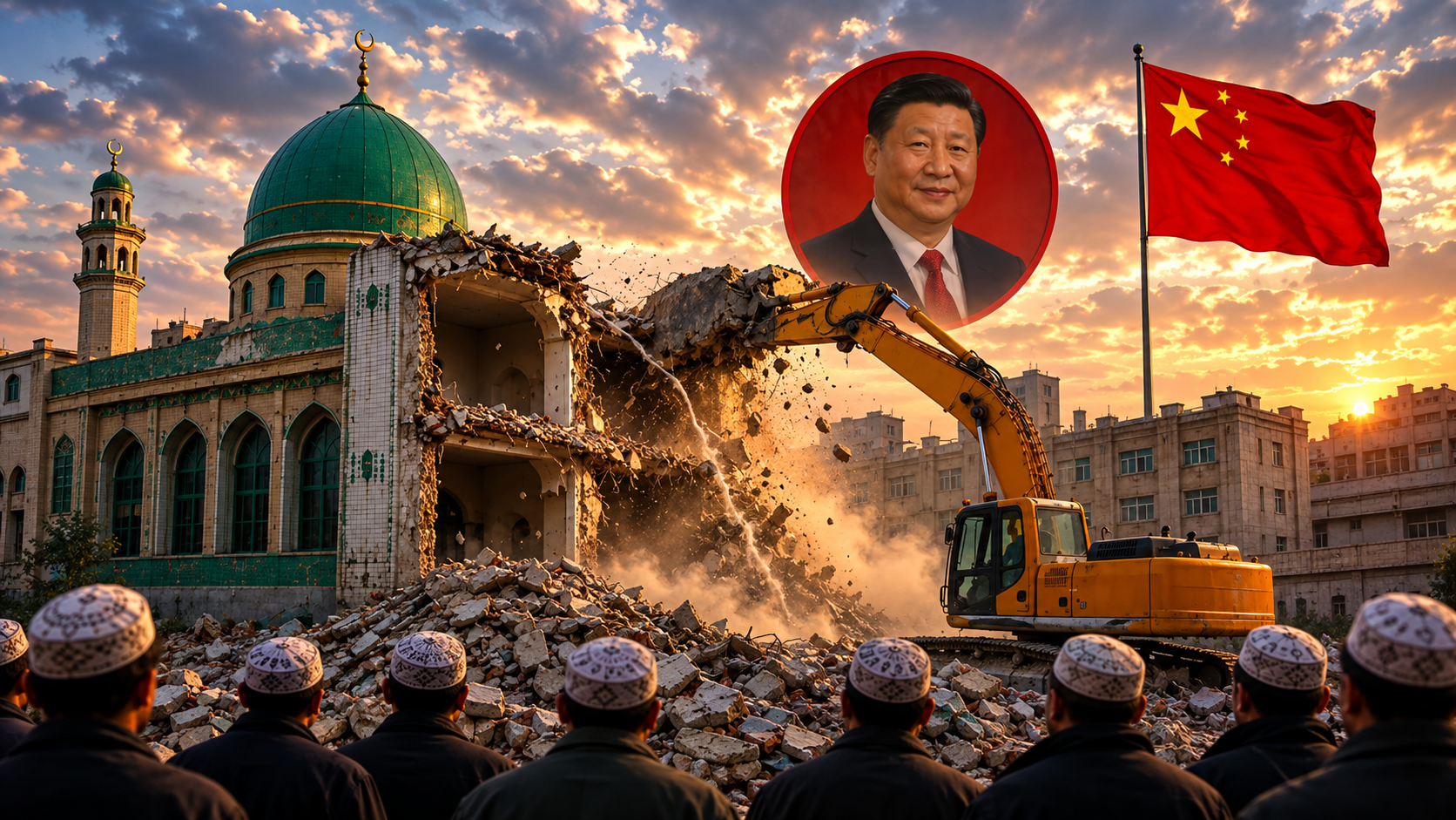 Mosque demolitions in Xinjiang raise concerns over Uyghur religious heritage
