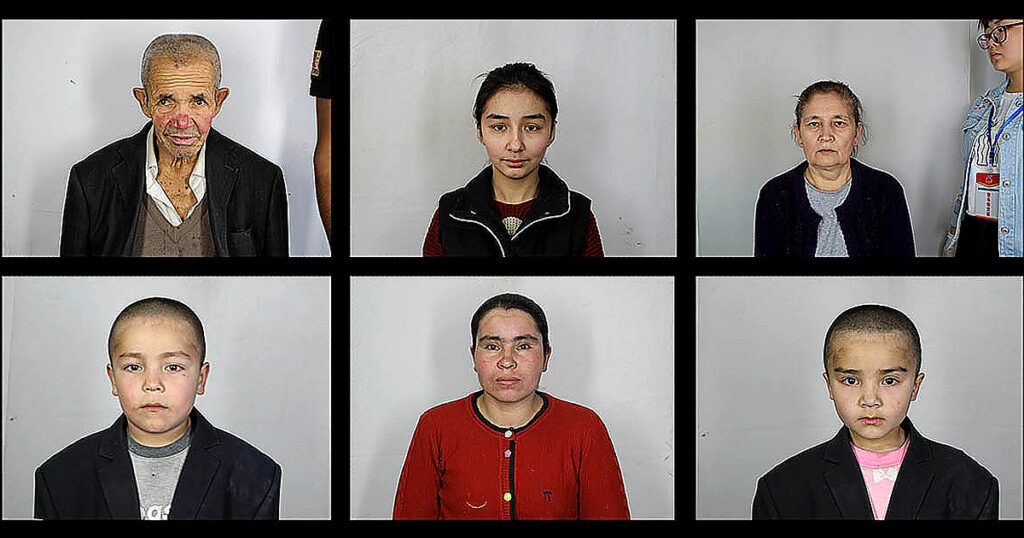 Photos of an individual Xinjiang detention camp documented in available imagery.