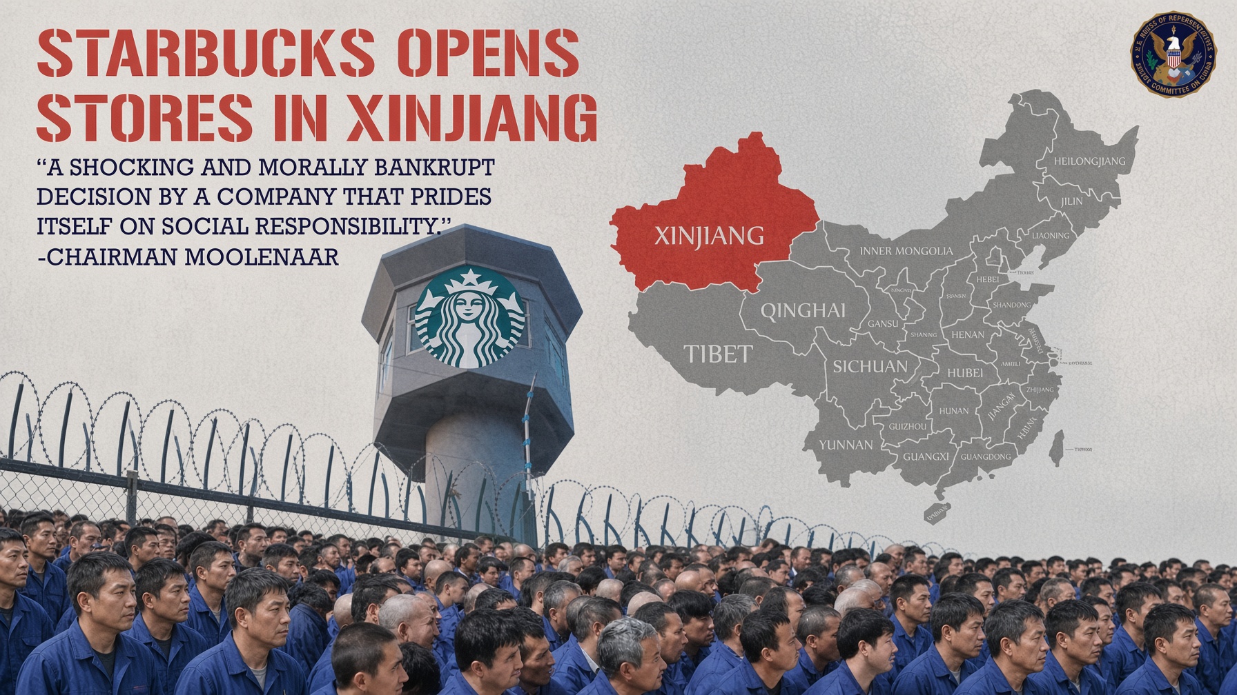 Uyghur Rights Cannot Be Hidden Behind Starbucks Storefronts